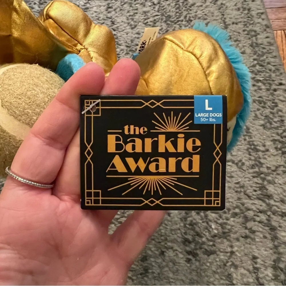 NEW Bark Box The Barkie Award Toy